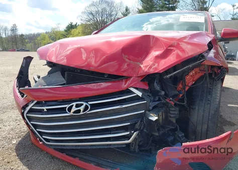2018 Hyundai Elantra Sel from USA, damaged, VIN 5NPD84LF2JH331202